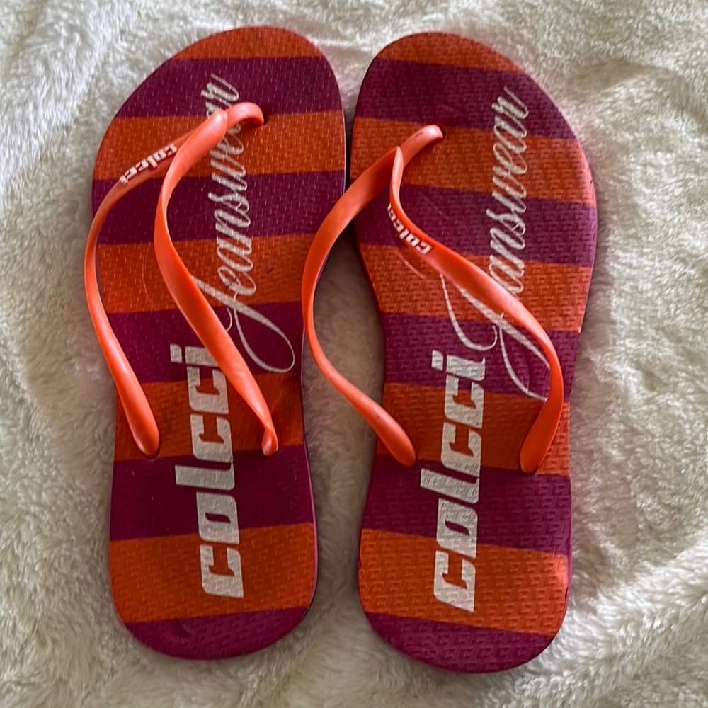 Colicci Brazilian flip flops sz 7.5